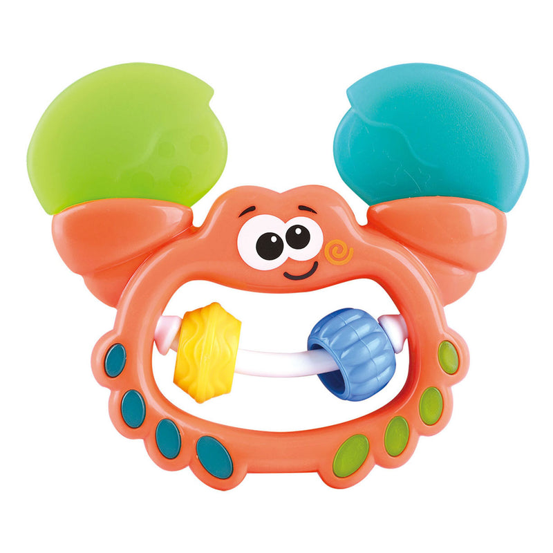 Load image into Gallery viewer, Playgo krab 2in1 rammelaar en bijtspeeltje
