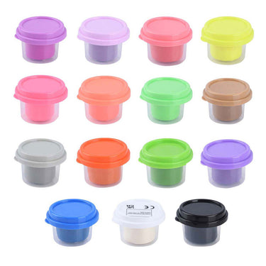 Playgo rainbow kleiset - 15 kleipotjes