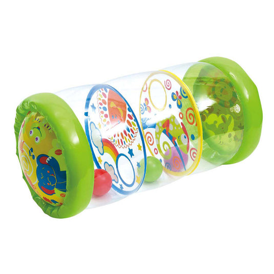 Playgo rollend wonderwiel met ballen opblaasbaar - 43cm