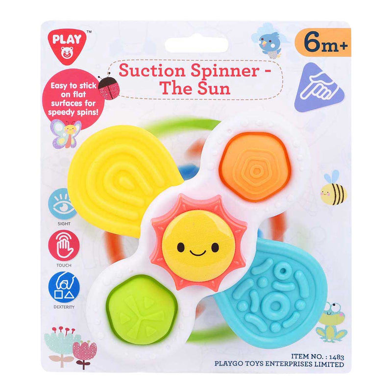 Load image into Gallery viewer, Playgo spinner met zuignap
