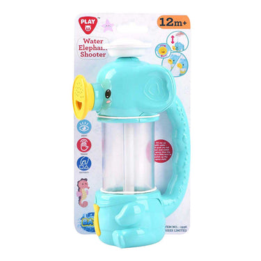 Playgo waterspeelgoed olifant waterpistool kunststof blauw.
