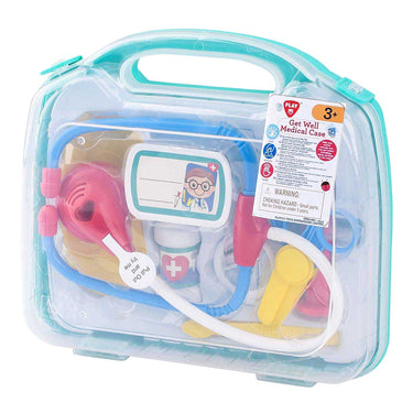 Playgo dokter speelgoedkoffer set voor kinderen rollenspel.