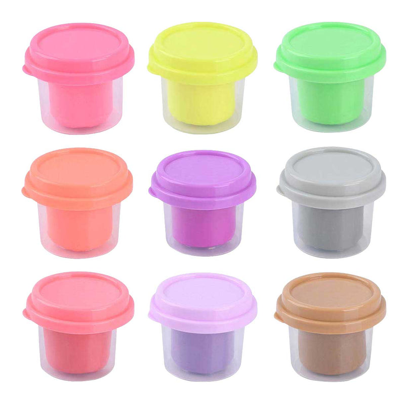 Load image into Gallery viewer, Playgo kleiset 9 neon kleuren - 9x56gram
