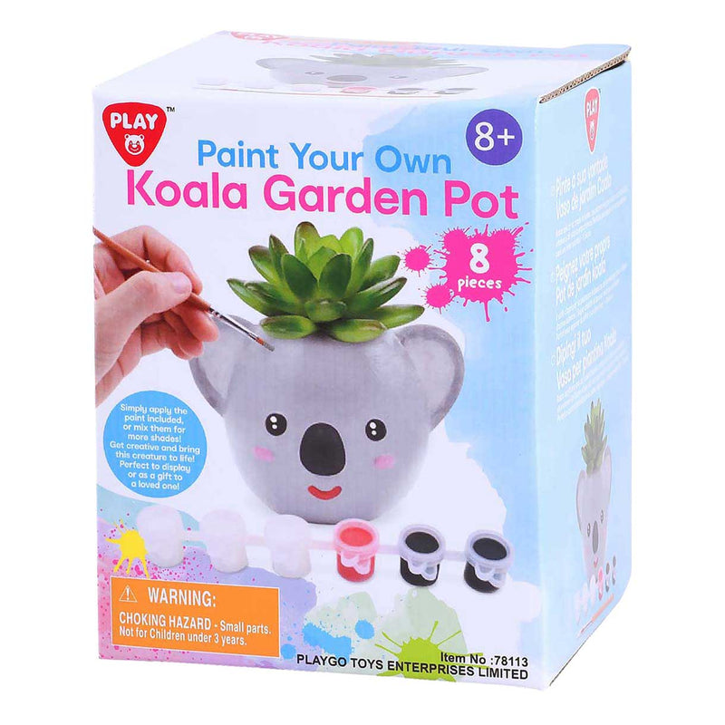 Load image into Gallery viewer, Playgo schilder je eigen koala bloempotje - 8dlg.
