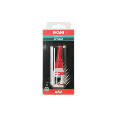 Womi w223 secondelijm – 20 g transparant – sneldrogend – sterke hechting – multifunctionele reparatielijm