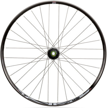 Rodi wielset tryp 25 29 met steekas 15x100 en 9x135 - 6 bouts remschijfbevestiging - 8 9 10 11 speed - zwart