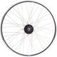 Achterwiel 28 nexus 8 rollerbrake naaf met met zwarte velg en rvs spaken