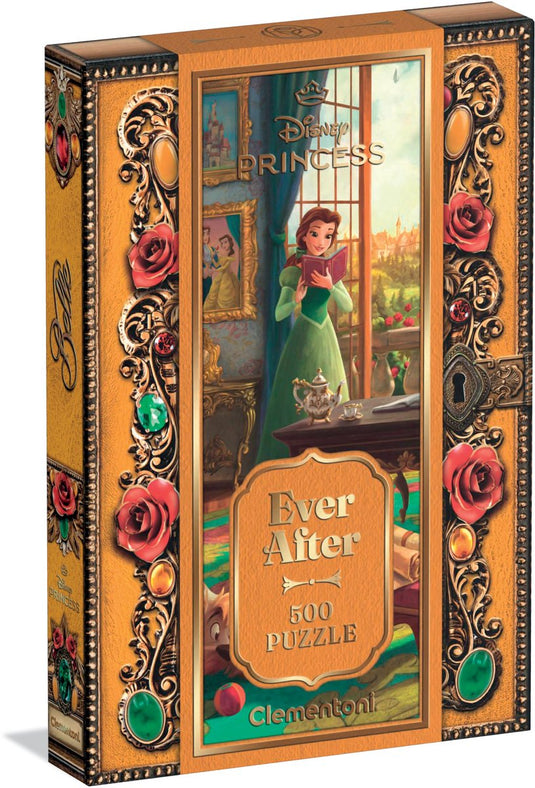 Clementoni - puzzel - disney princess - ever after - belle - 500 stukjes - vanaf 14 jaar