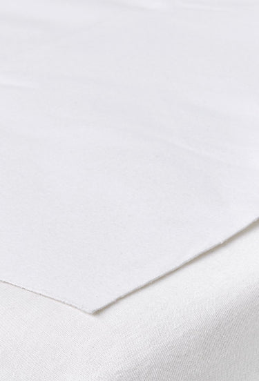 Meyco baby bedzeil ledikant - white - 50x90cm