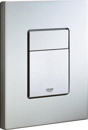 Grohe skate cosmopolitan - bedieningspaneel - dualflush - rvs
