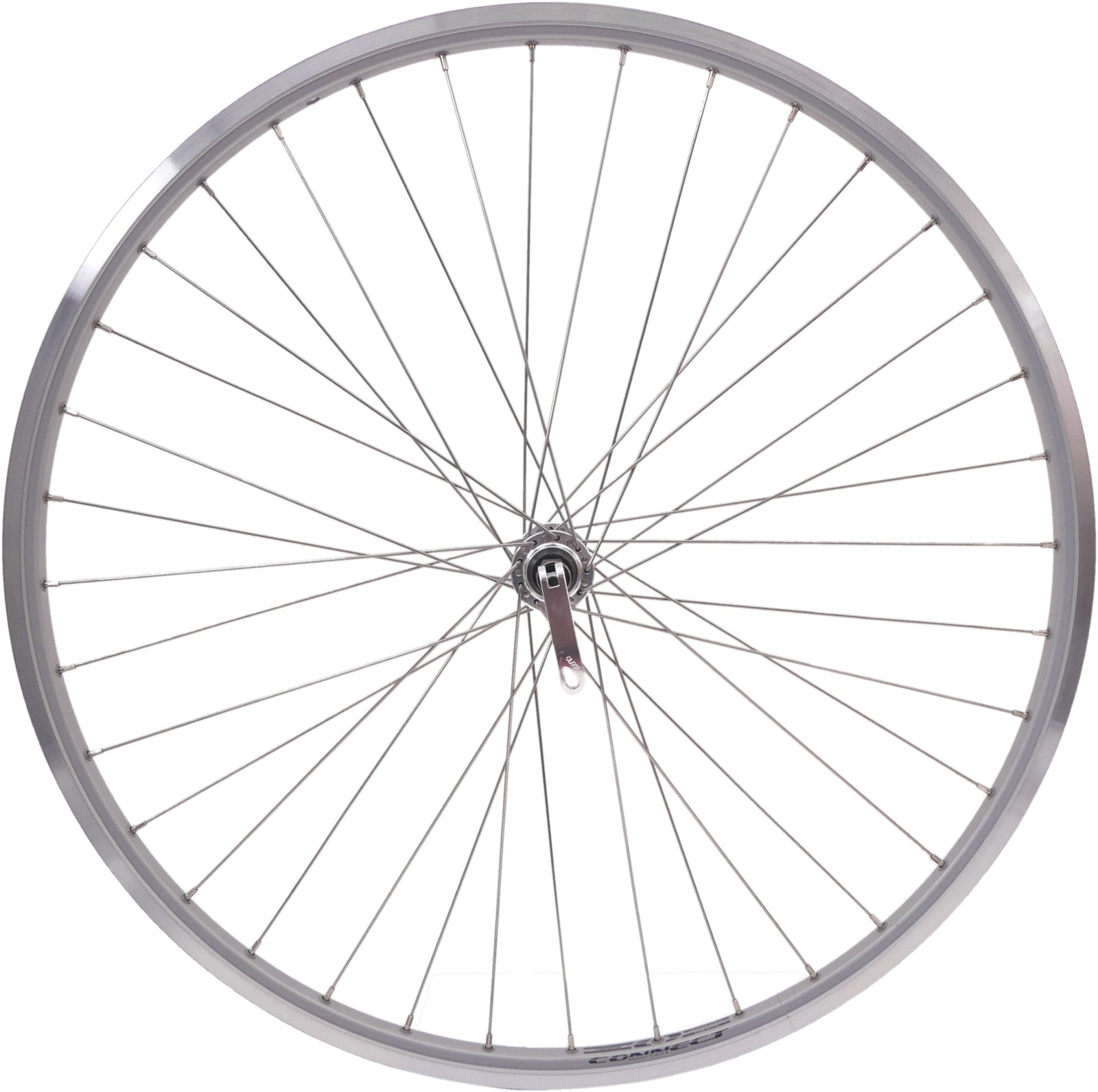 Front wheel Rodi Connect 28" / 622*19 with quick release and stainless steel spokes - silver