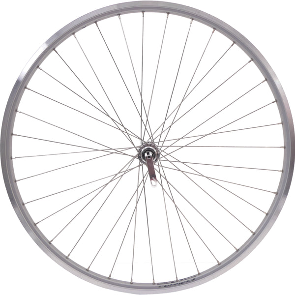 Front wheel Rodi Connect 28" / 622*19 with quick release and stainless steel spokes - silver