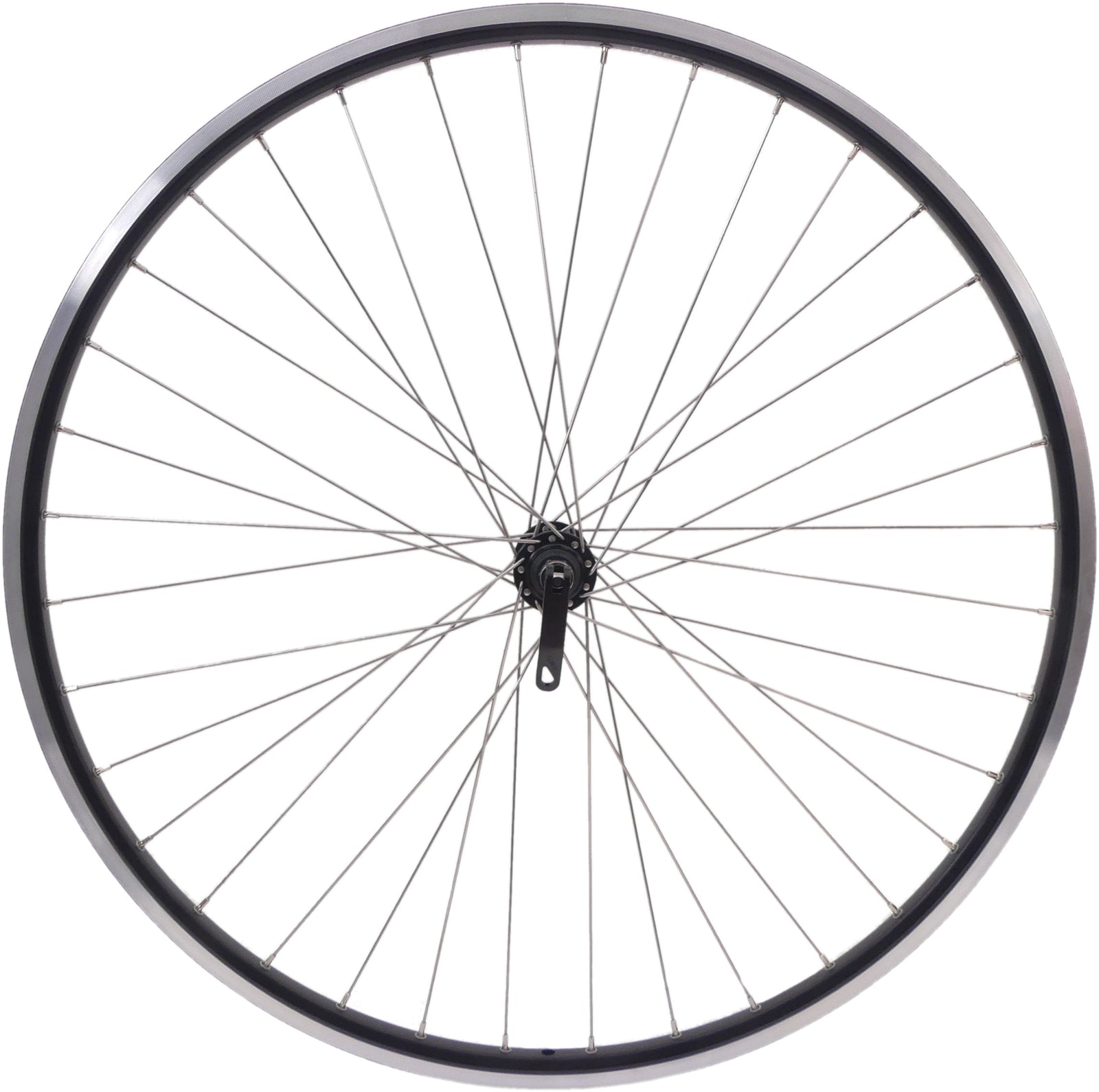 Front wheel Rodi Connect 28" / 622 x 19 with quick release and stainless steel spokes - black