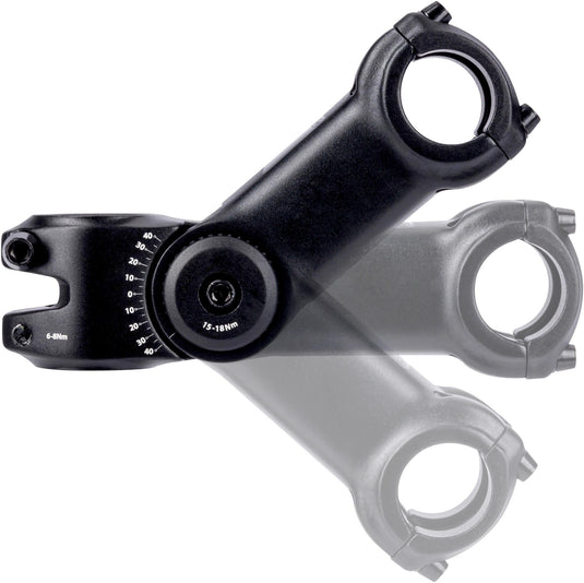 Contec stuurpen ueda ct stem ueda 25,4 28,6x100mm, black