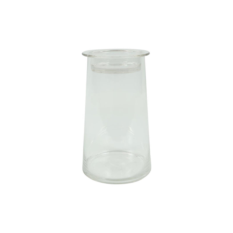 Load image into Gallery viewer, Countryfield deco glas hanny met komdeksel helder 14xh23,5cm
