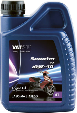 Vatoil motorolie scooter 4t 10w-40 1 liter