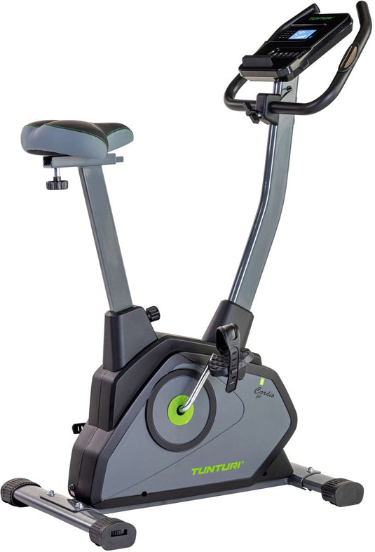 Tunturi cardio fit e35 hometrainer - ergometer - bluetooth - fitness fiets met 12 trainingsprogramma's - comfort plus zadel - hartslagfunctie - incl. gratis app