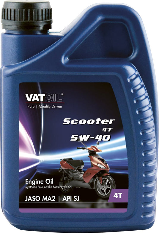 Vatoil motorolie scooter 4t 5w-40 1 liter