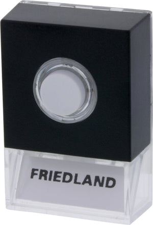 Honeywell friedland, beldrukknop, pushlite black