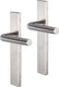 Impresso dursley kruk met schild vierkant blind verdekt rvs