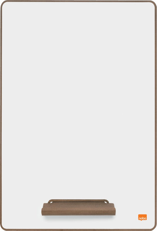 Nobo a4 mini whiteboard - met standaard en pennengoot - pak van 4 stuks
