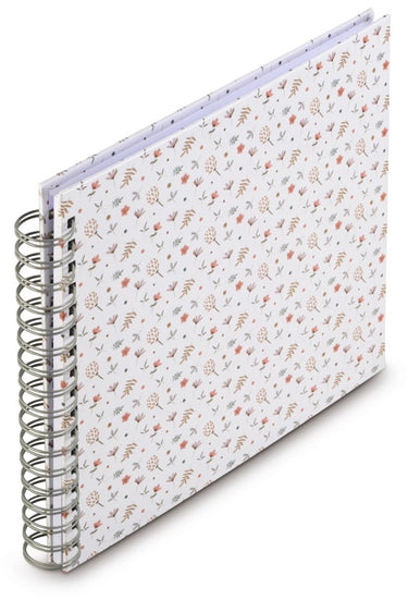 Hama spiraalalbum floral, 28x24 cm, 50 witte pagina's
