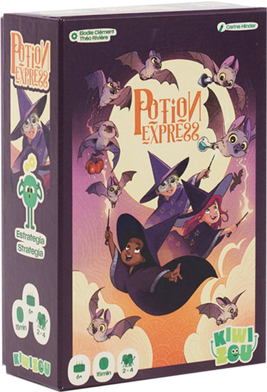 Geronimo games potion express - kiwizou - - kinder spel - vanaf 6 jaar - van 2 tot 4 spelers