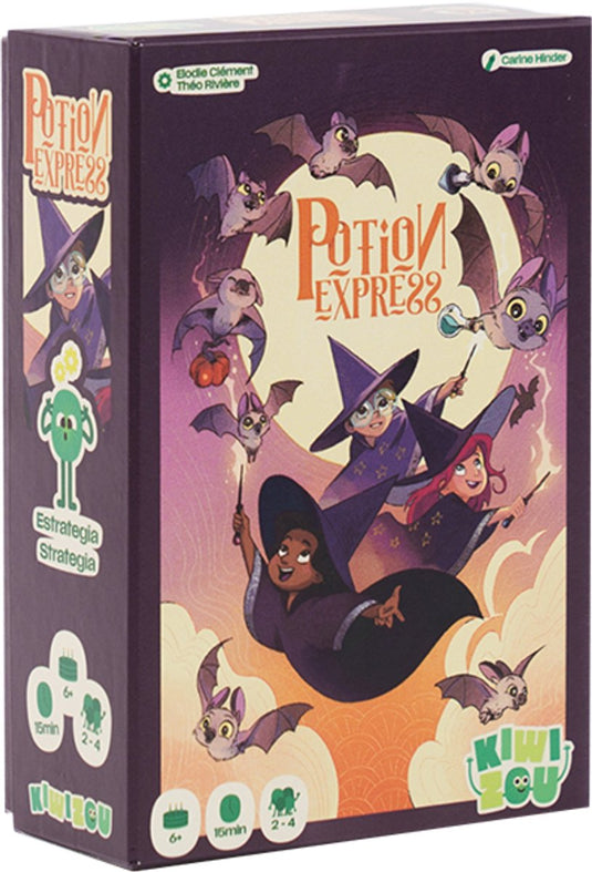 Geronimo games potion express - kiwizou - - kinder spel - vanaf 6 jaar - van 2 tot 4 spelers