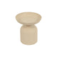 Countryfield evie kandelaar op voet beige 10x10x11cm