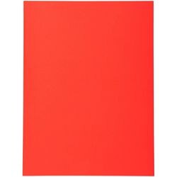 Exacompta sorteermap 420002e 170 g m rood a4