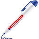 Edding permanent marker blauw 3 mm