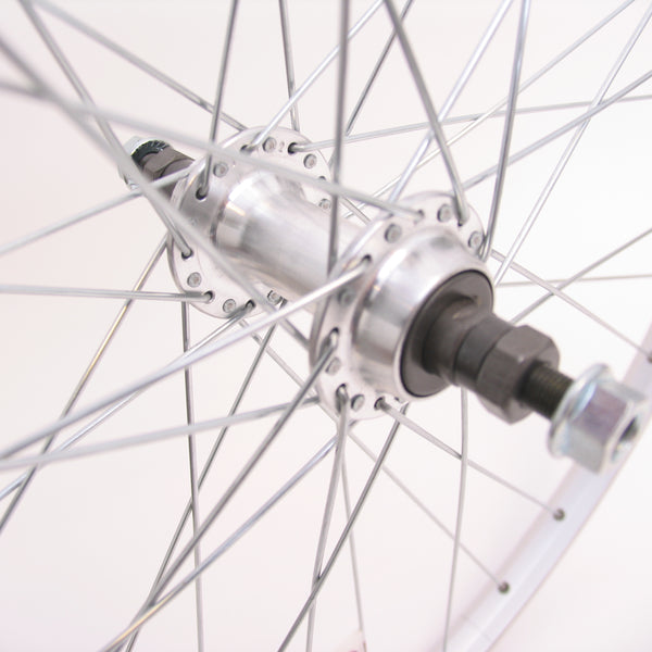 Rear Wheel 28 x 1/4" ZAC19 Freewheel Fixed - Silver