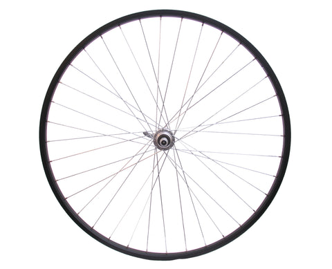 Achterwiel 28 x 1 4 aluminium Freewheel QR - zwart