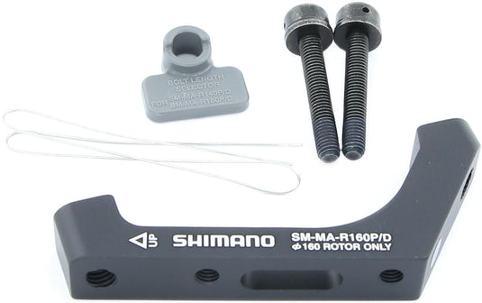 Shimano remblokhouder adapter disc br.adapter shim. rear fm 160mm