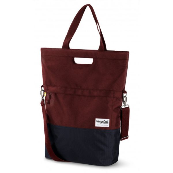 Load image into Gallery viewer, Urban Proof shopper tas 20L gerecycled rood grijs
