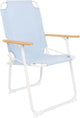 Bo-camp - pastel - stoel - mosset - m - blauw