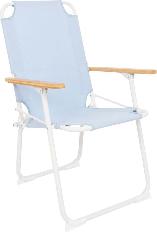 Bo-camp - pastel - stoel - mosset - m - blauw
