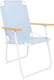 Bo-camp - pastel - stoel - mosset - m - blauw