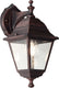 Brilliant nissie - buitenlamp - ip44 - e27 max 1x40w - roestbruin