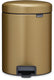 Brabantia newicon prullenbak - 5 liter - badkamer - warm brass
