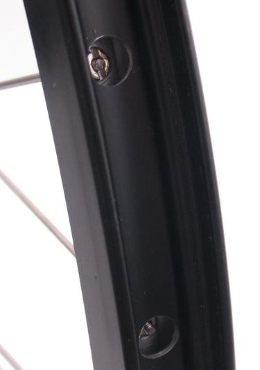 Shimano achterwiel 26 559x19c ryde andra 30 velg met fh-m525 8 9 10 speed naaf voor 6 bouts remschijf - zwart