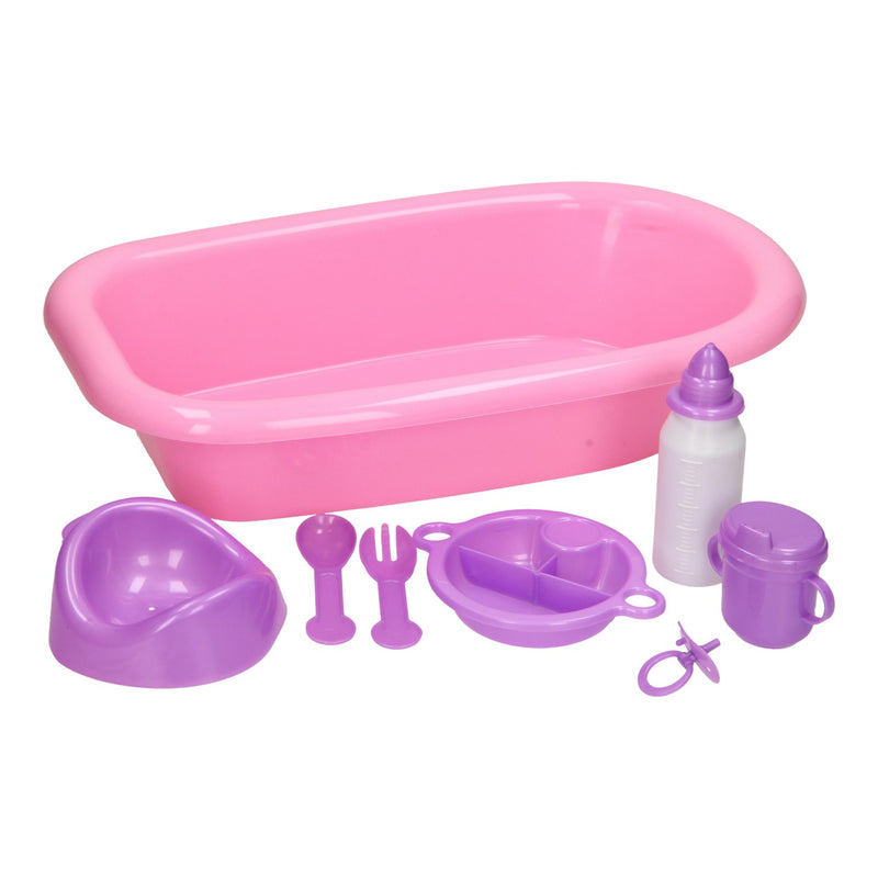 Load image into Gallery viewer, Babybad Paars met Accessoires, 8dlg.

