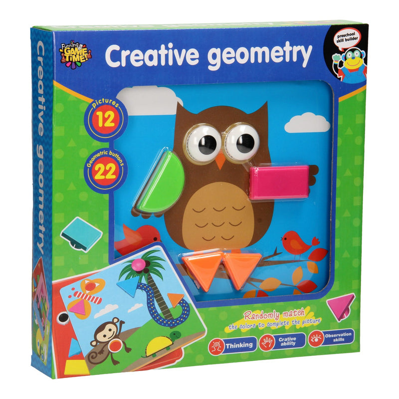 Load image into Gallery viewer, Vormenpuzzels met kleurenkaarten, 33dlg.
