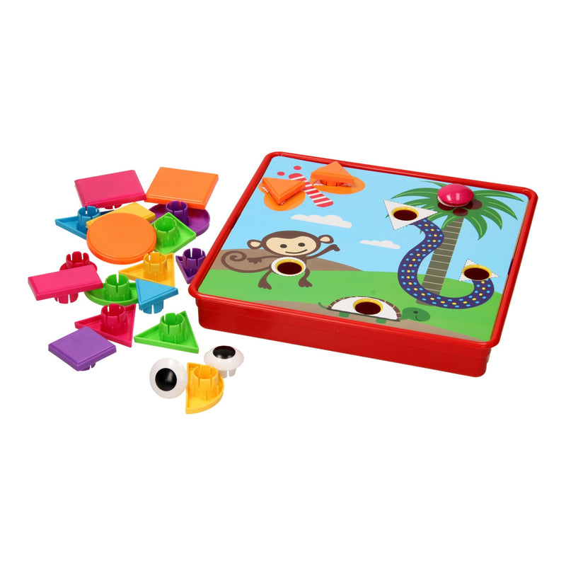 Load image into Gallery viewer, Vormenpuzzels met kleurenkaarten, 33dlg.
