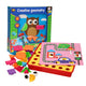 Vormenpuzzels met kleurenkaarten, 33dlg.