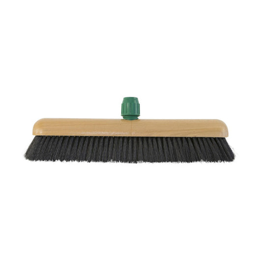 Betra zaalbezem gemengd haar met steelhouder 30 cm.