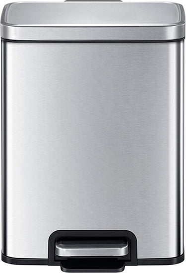 Eko - madison pedaalemmer 6 liter - stainless steel plastic - misty mat rvs - prullenbak