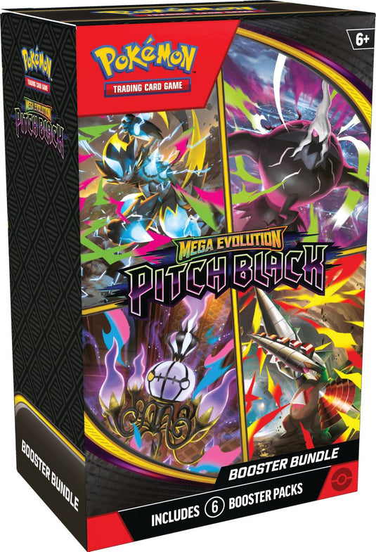 Pokémon tcg: pitch black - 6 booster bundle
