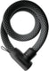 Abus fietsslot textiel-kettingslot - yarnit™ 4004k - security level 7 - zwart - 110 cm - geschikt voor elektrische fietsen en stadsfietsen - lichtgewicht - slechts 0,88 kg