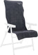 Crespo - badstof stoelhoes m - standenstoelen - grijs